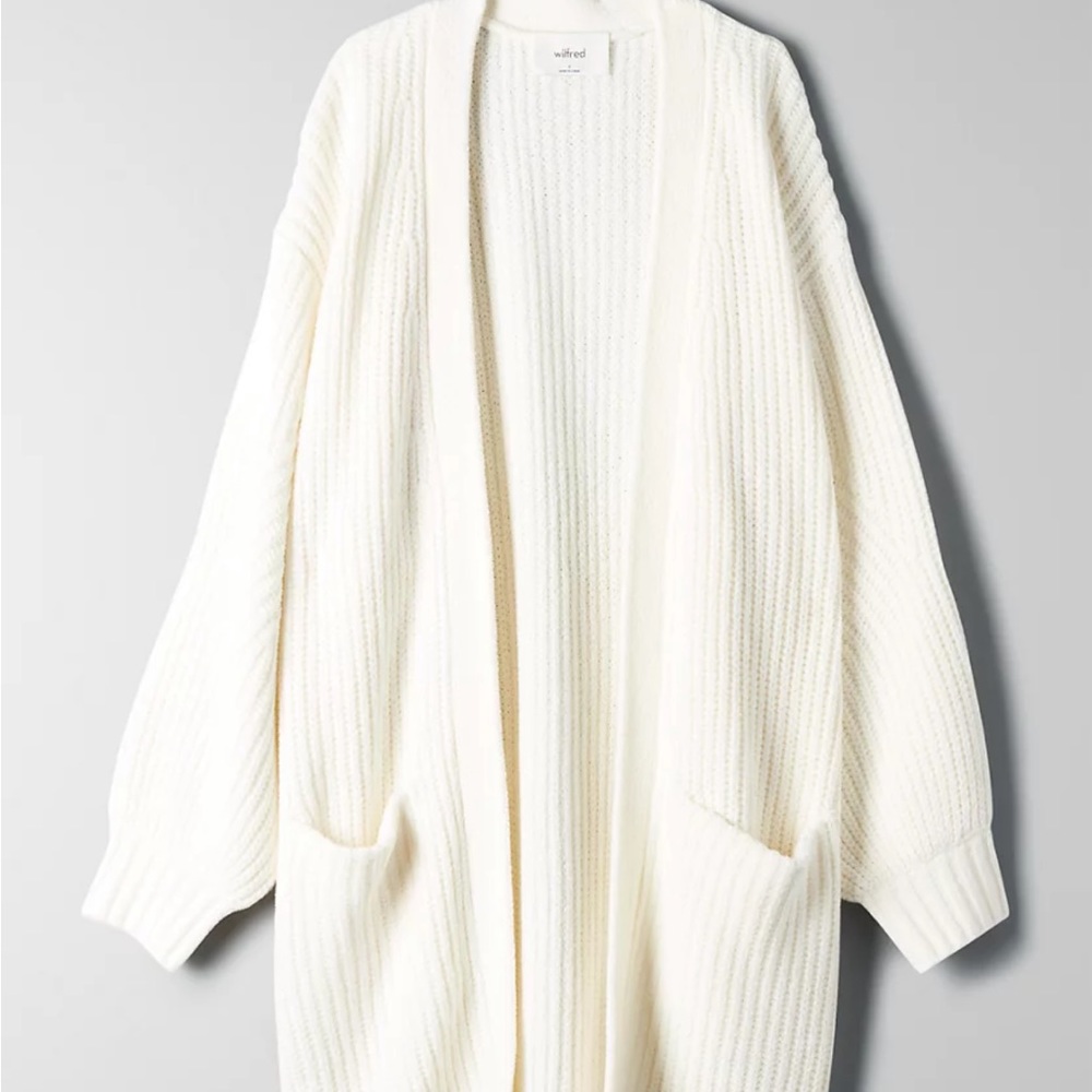 WILFRED ROURKE CARDIGAN - Oversized Wilfred yellow/orange cardigan
